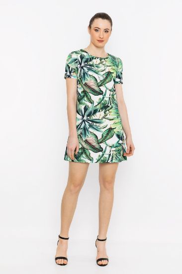 Picture of A Form Patterned Patterned Dress