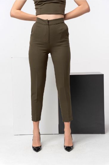 Picture of Atlas Material Classical Woman Trousers Khaki
