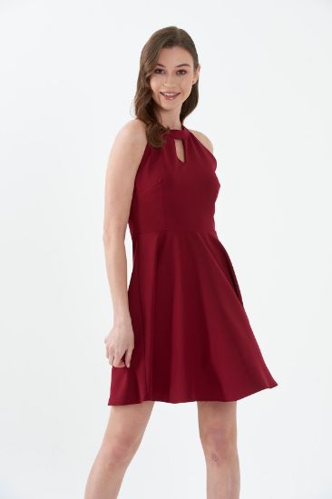 Picture of Halter Neck Loose Mini Dress