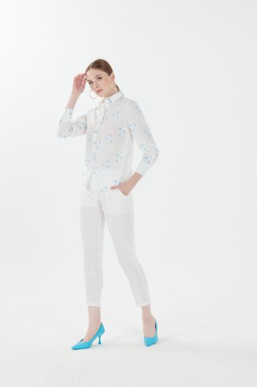 Picture of Embroidered Viscose Shirt