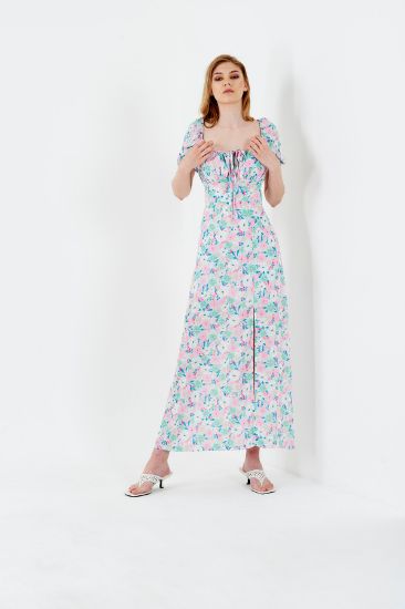 Picture of Long Maxi slit Viscose Dress