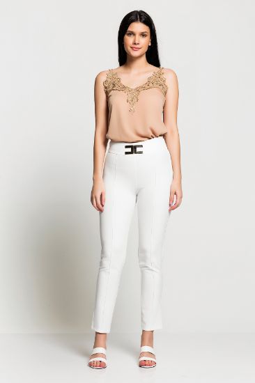 Picture of High Waist Skinny Trotter Trousers