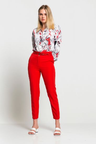 Picture of High Waist Belted belted Trousers