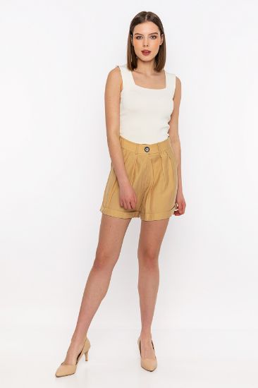 Picture of High Waist pleat Detailed Short