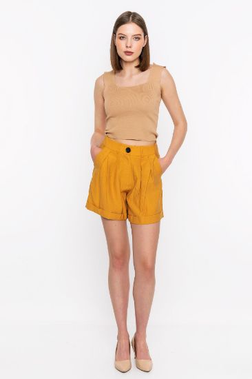 Picture of High Waist pleat Detailed Short